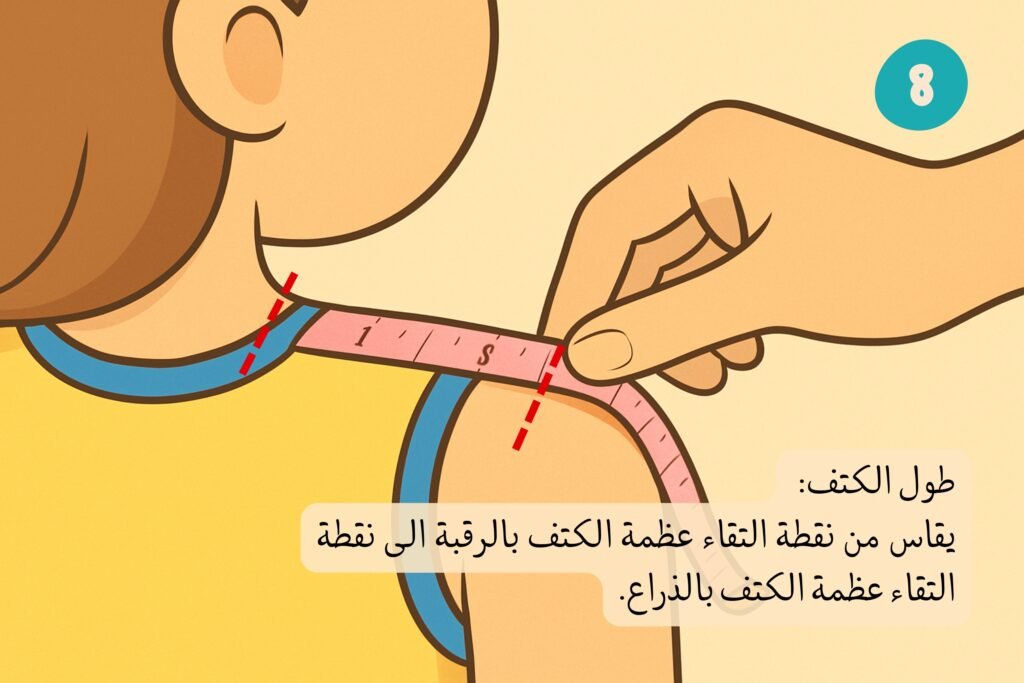 � طريقة اخذ القياسات للاطفال  pdf page 0009 1024x683